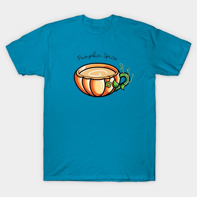 Pumpkin Spice Chai Tea T-Shirt by freeves